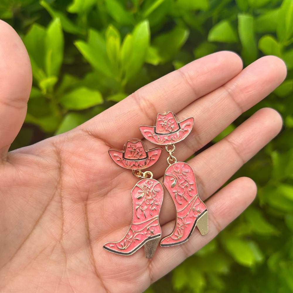 Cowboy 🤠 Hat & Boot Earrings